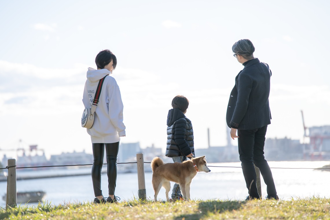 寫樂斎が撮影した家族写真の出張撮影のアルバム「家族写真（お台場）」