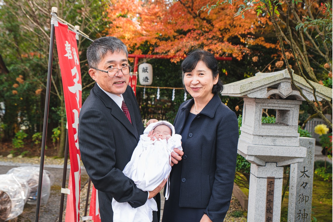 山下　剛が撮影した家族写真の出張撮影/お宮参りのアルバム「お宮参りの撮影」