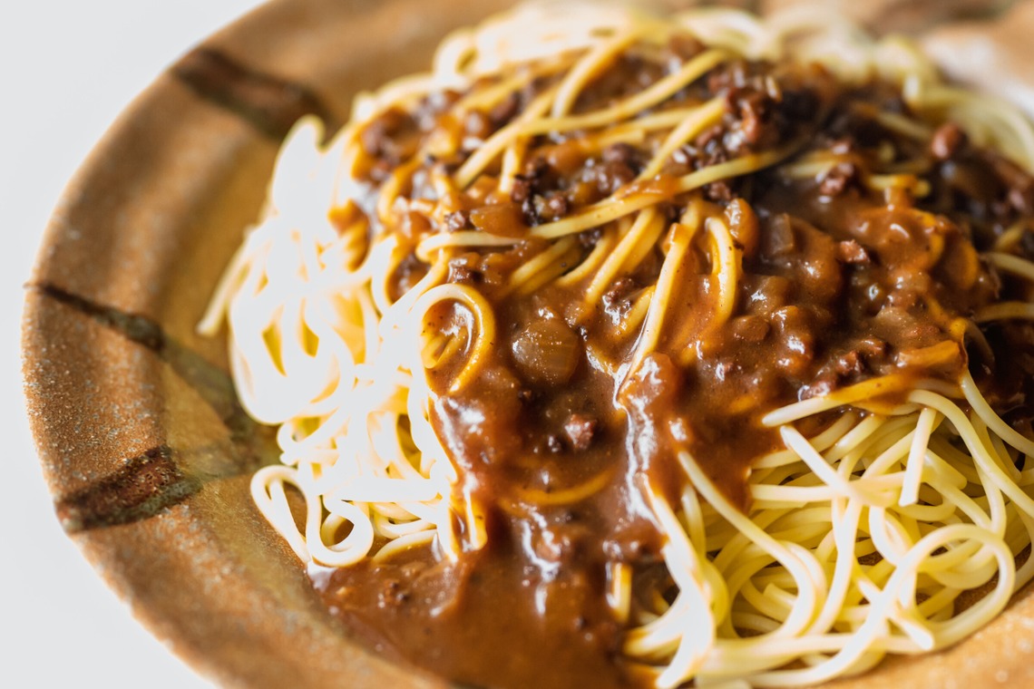 大塚由充が撮影した「御家で昼食メニュー」の写真