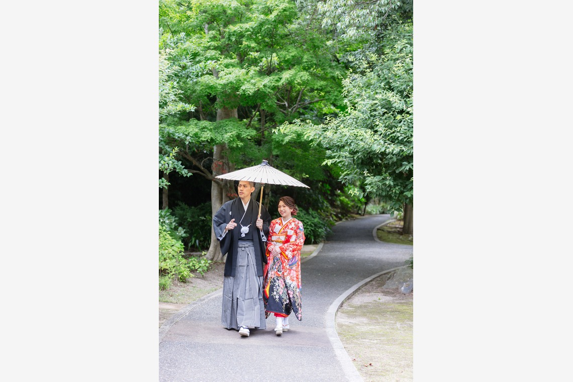 シコロハルナが撮影した「和装前撮り」の写真