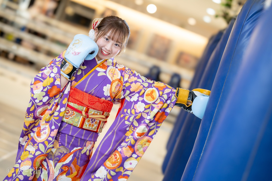 大森光太郎・K-PHOTOが出張撮影した家族写真(キッズ,ベビーフォト)などが写った「成人式撮影」の家族写真