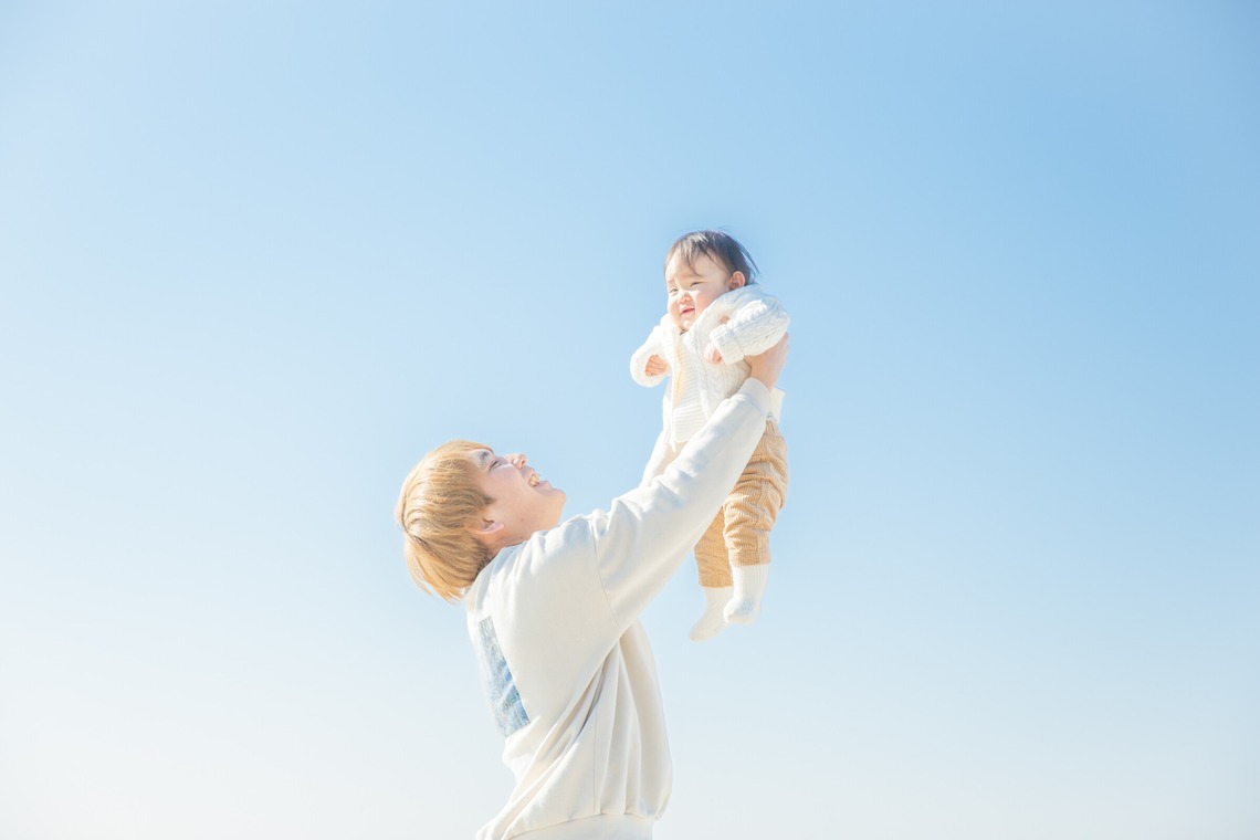 今泉秀樹が撮影した家族写真の出張撮影のアルバム「稲毛海岸」