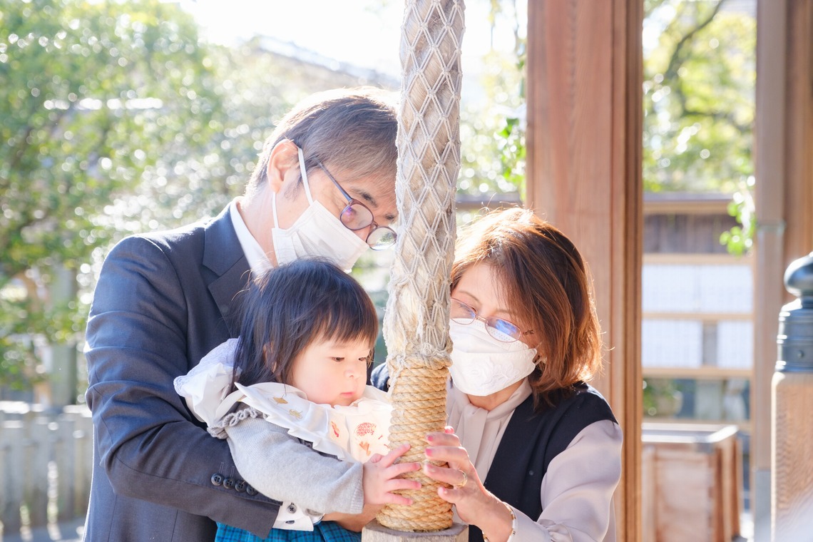 高夏写真店が撮影した写真のアルバム「お宮参りの撮影」