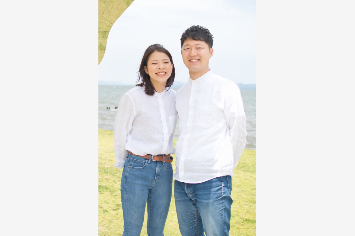 坂田年彦が出張撮影した家族写真(キッズ,ベビーフォト)などが写った「カップルフォト」の家族写真