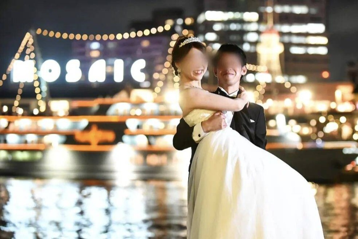 大関翔輝が撮影した「大阪、東京ウエディングフォト」の写真