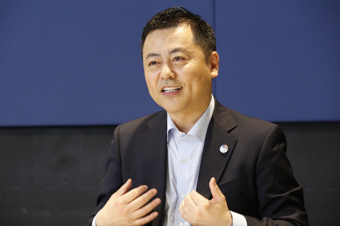 村田わかな広告写真が撮影した「日経Gooday インタビュー」の写真