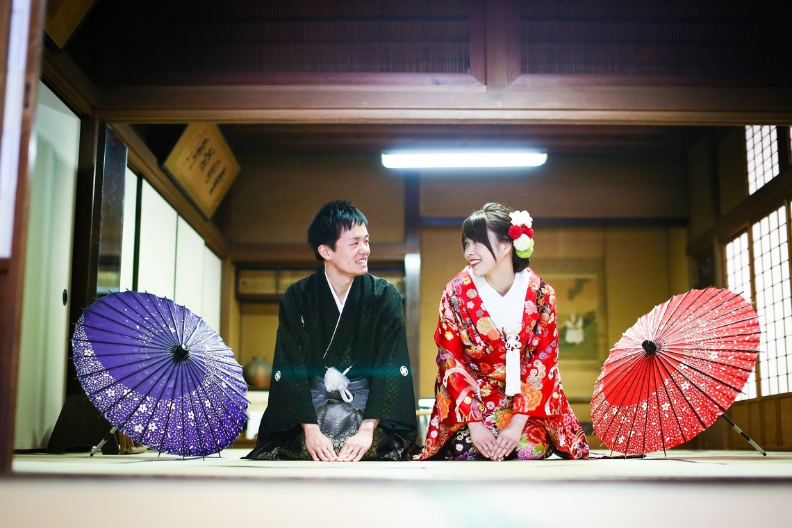 加倉井 規晃が撮影した「ロケーション・前撮り・公園・和装」の写真