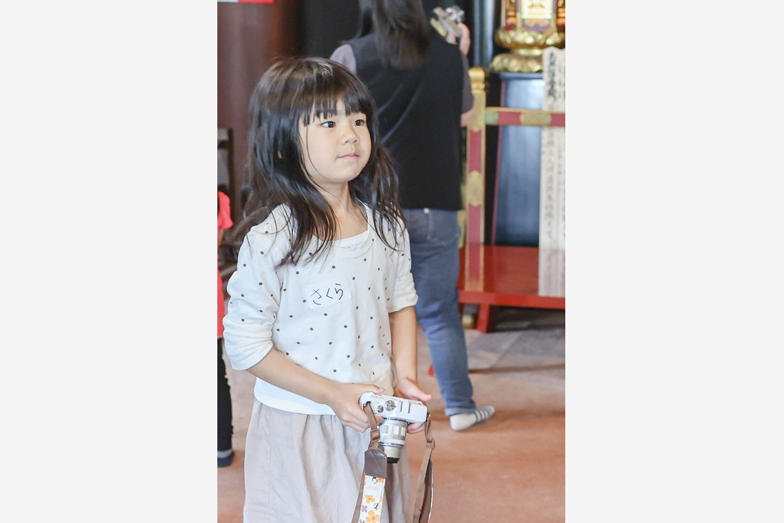 ちずカメラが撮影した「写真家　橘田龍馬さんの子供写真教室の様子」の写真