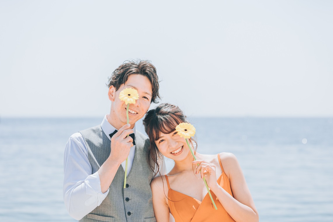 金親　直樹が撮影した「須磨海岸　ウエディング」の写真