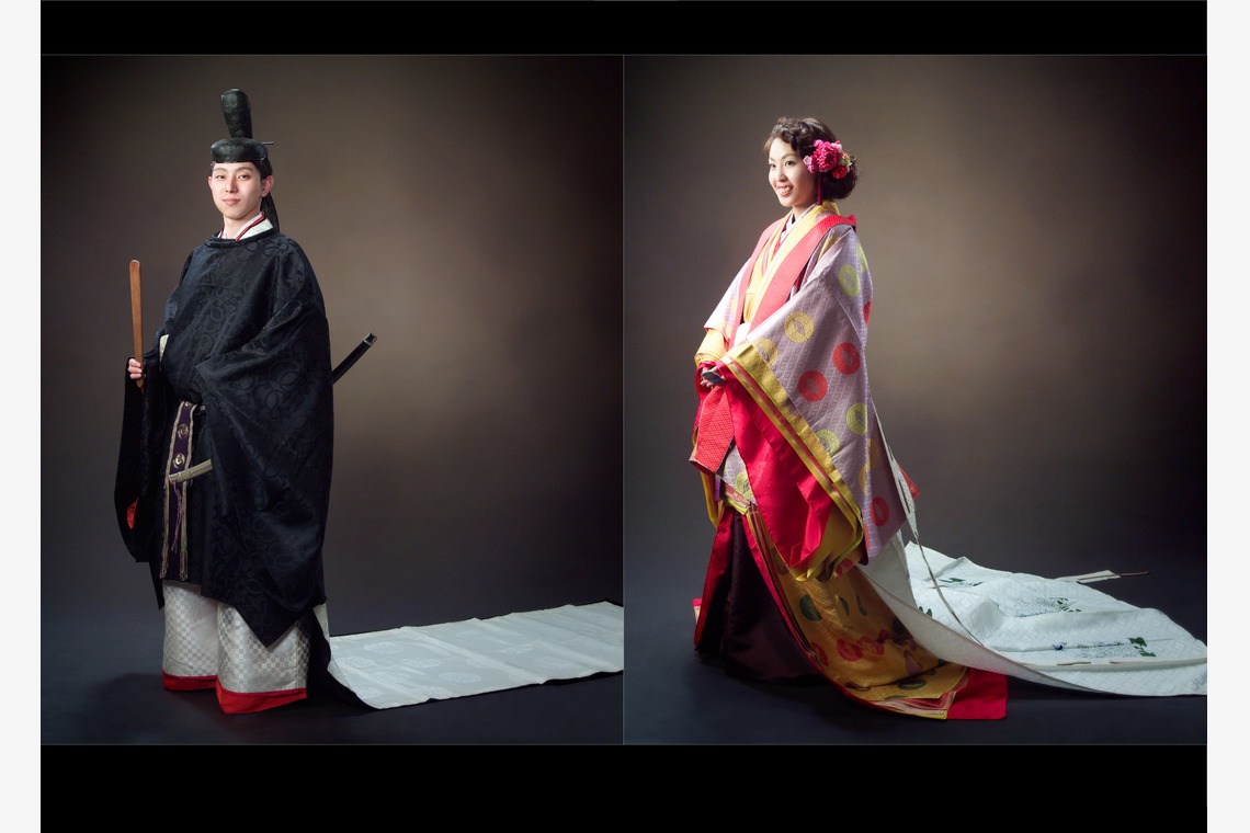 京都・中尾写真場が撮影した写真のアルバム「装束婚礼フォト」