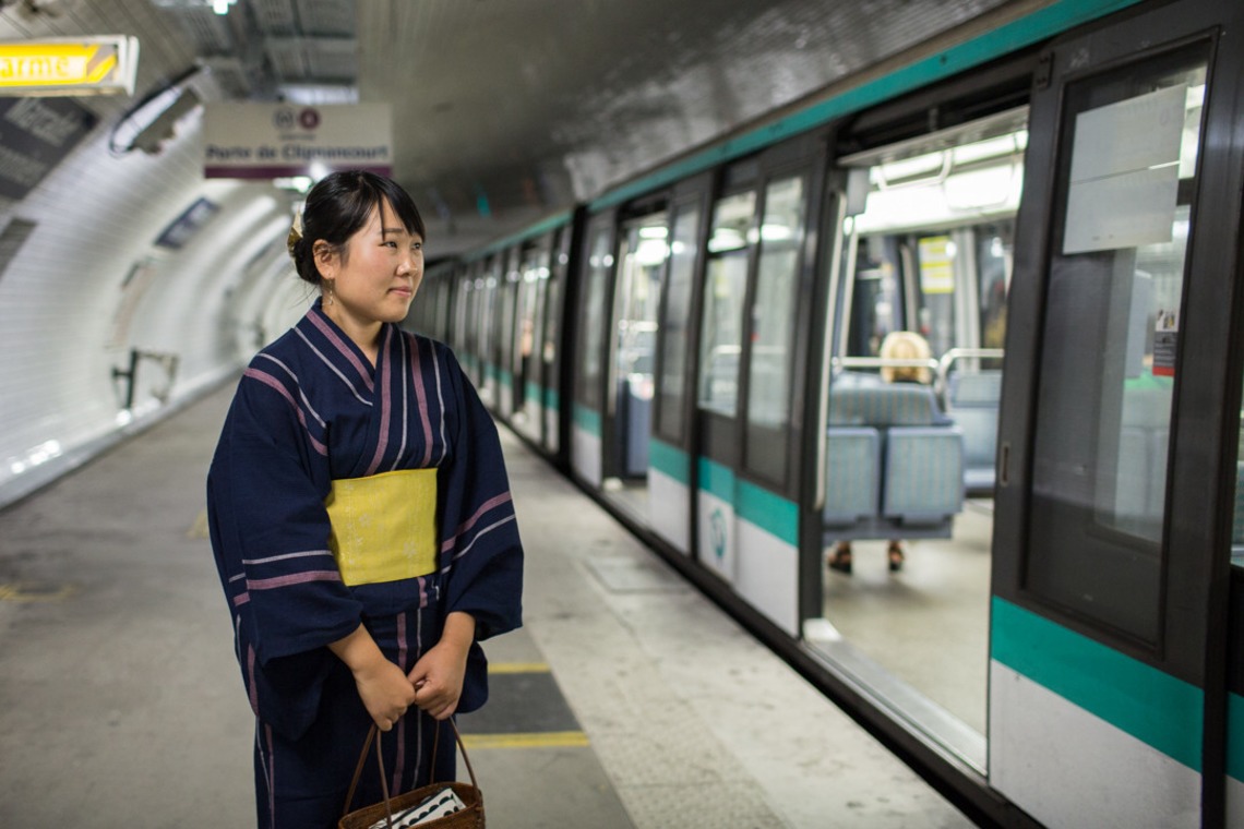 Petite Nao Photographyが撮影した写真のアルバム「浴衣姿でパリをお散歩。モンマルトルの丘＆パレロワイヤル」
