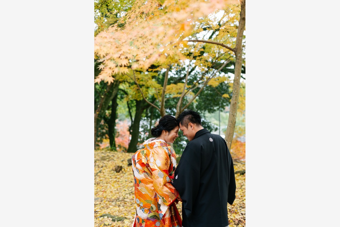 LARA LILYが撮影した写真のアルバム「結婚式前撮り(福岡県・秋月城)」