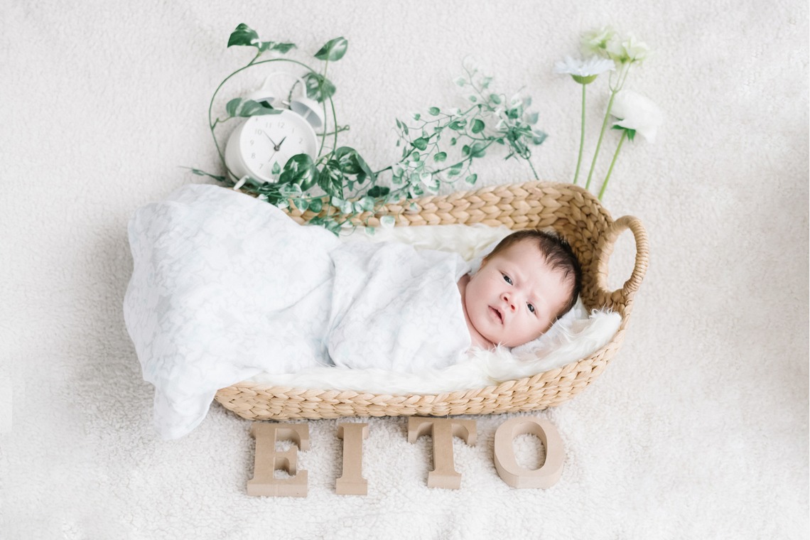 アトリエ　エピカ/清水　一哉が撮影した「ニューボーンフォト」の写真