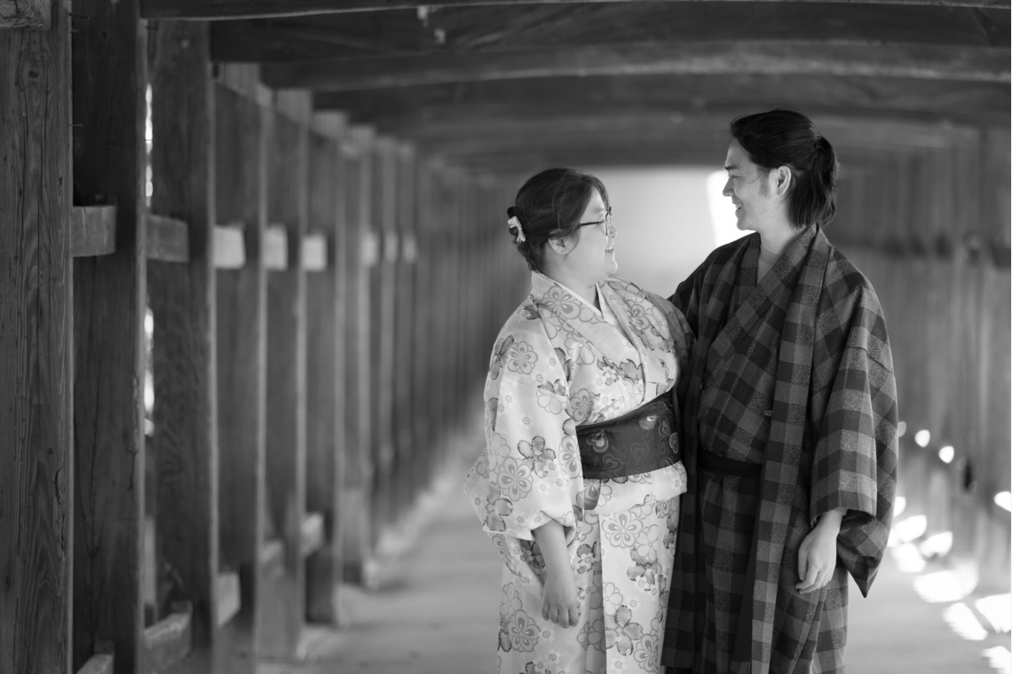 T.Matsumuraが撮影した家族写真の出張撮影/旅行先の記念撮影のアルバム「和装（外国人）」