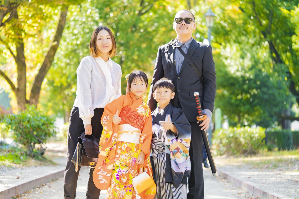 スタジオ11が撮影した「七五三のお参り案件B」の写真