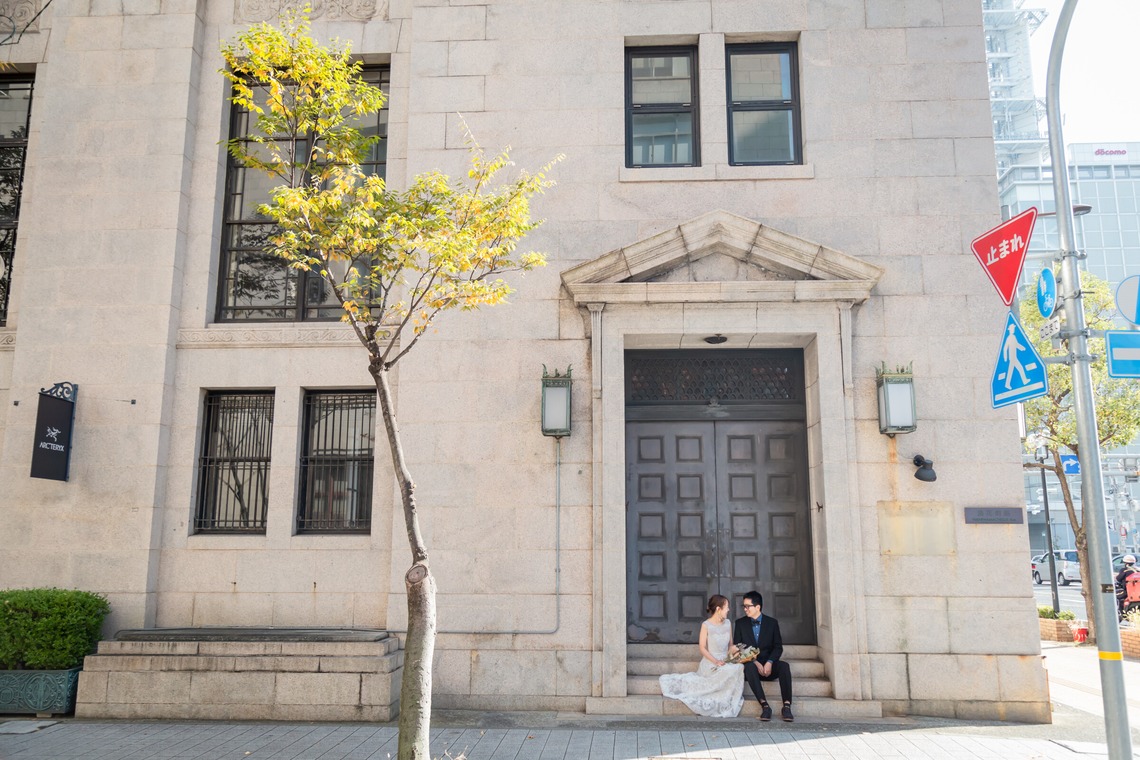尾崎光が撮影した写真のアルバム「ウエディング前撮り/神戸ロケ」