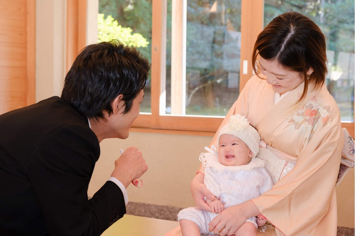 高夏写真店が撮影した「百日参りの撮影」の写真