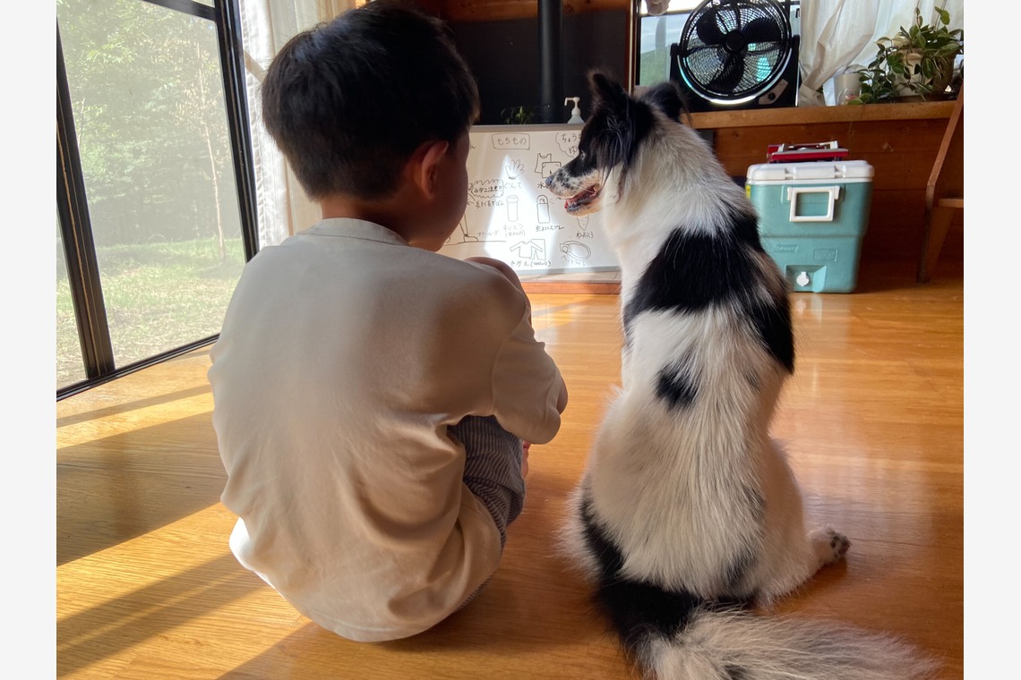 阿久津真理恵が撮影した「自然学校プログラムでの人物撮影（静岡県伊豆市）」の写真