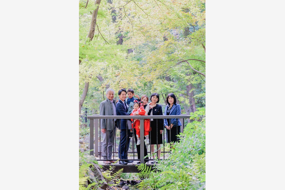 村井 智久が撮影した「七五三撮影（芝公園）」の写真