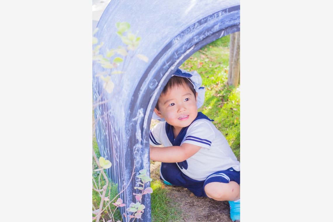 写真スペース　フォトラッシュが出張撮影した家族写真(キッズ,ベビーフォト)などが写った「山口ゆめ花博」の家族写真