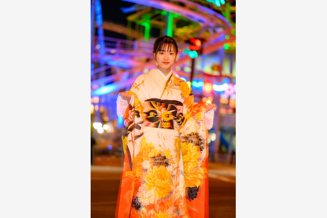 中川昌幸が撮影した写真のアルバム「イルミネーションと振袖姿」