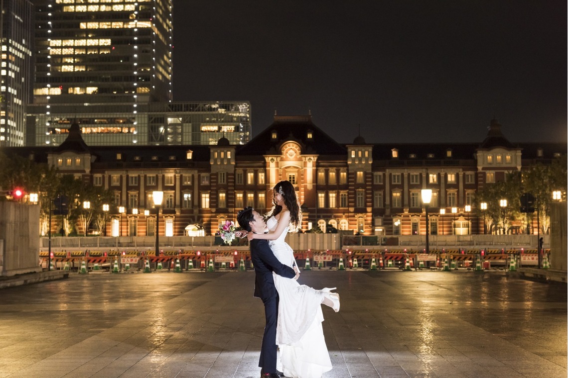 Photo of Tokyo station Night Photo taken by 24to Proddecu Photographer