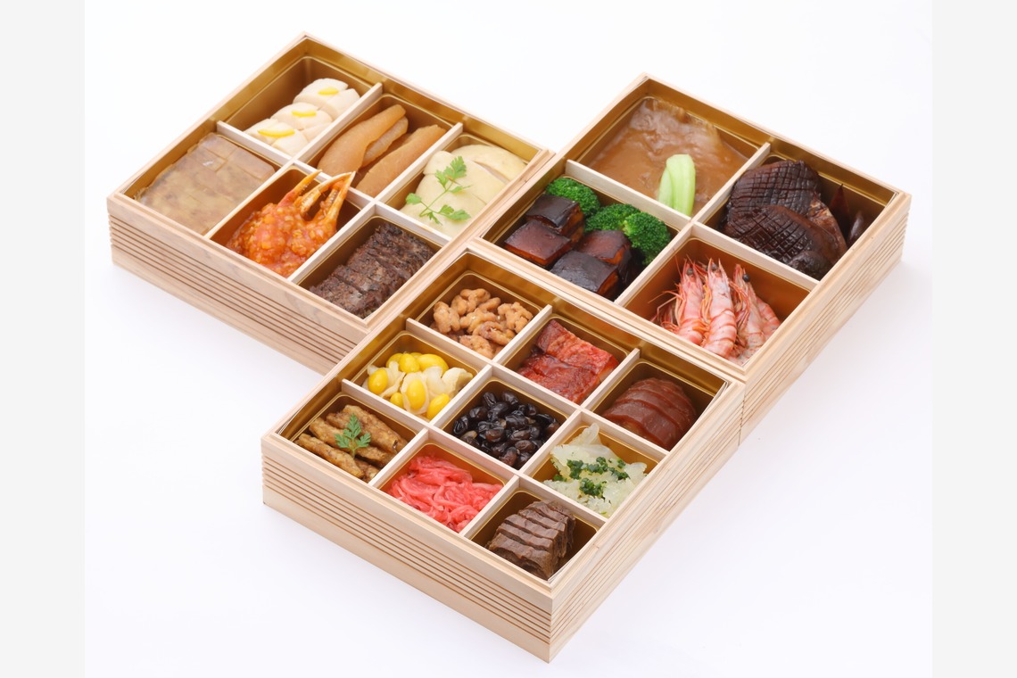 森安　照が撮影した「和食弁当・洋食弁当・中華弁当」の写真