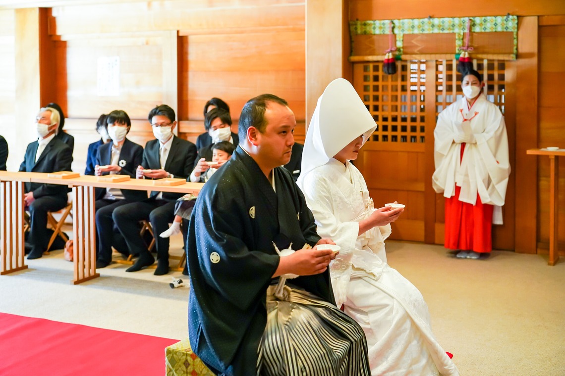 スタジオ　まるが撮影した「結婚式出張撮影（和装）」の写真