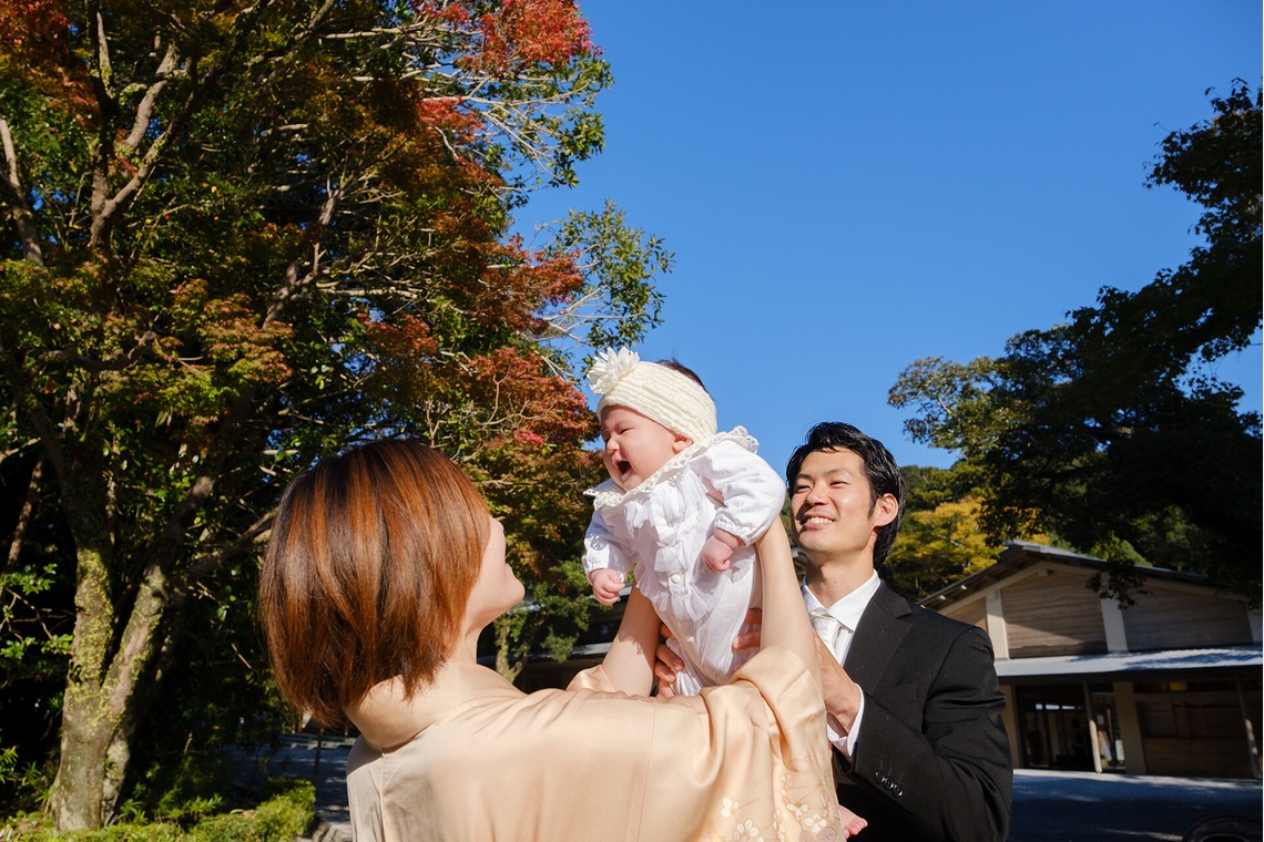 高夏写真店が撮影した「百日参りの撮影」の写真