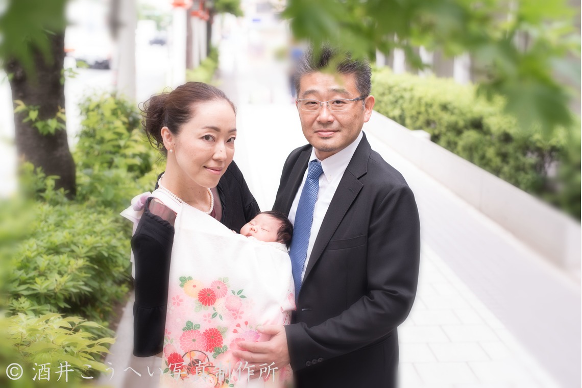 酒井こうへい写真製作所が撮影した「お宮参り・水天宮」の写真