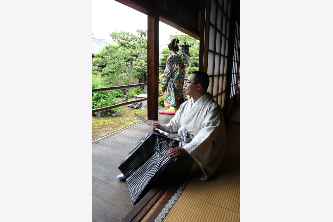 京都・中尾写真場が撮影した「和装ロケーションフォト」の写真