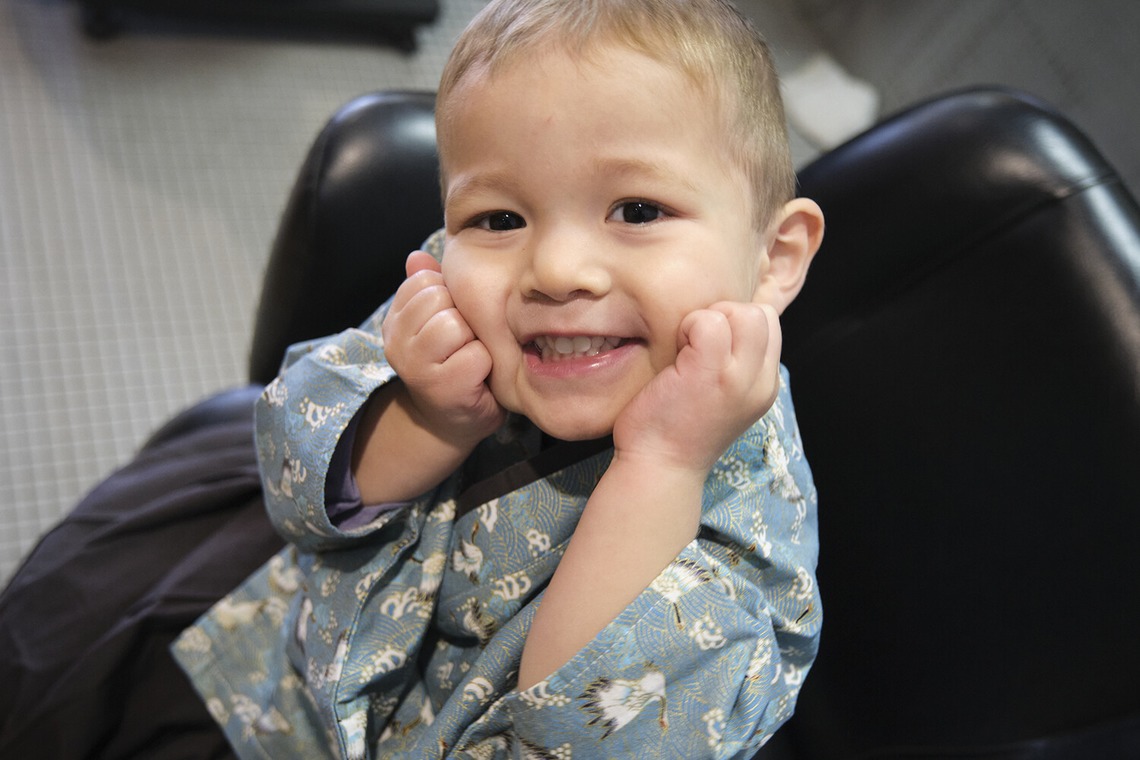 濱田茉里が撮影した「七五三ロケ」の写真