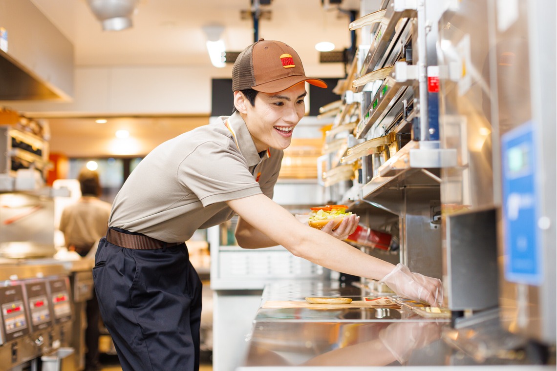 Yusuke Usuiが撮影した写真のアルバム「マイナビバイト様 バーガーキング 求人広告撮影」