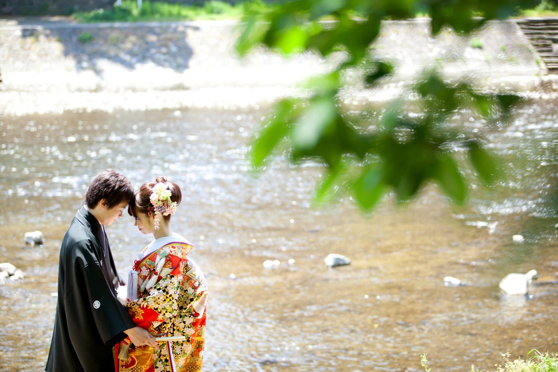 skyward photo film（竹本飛鳥）が撮影した「前撮り和装」の写真