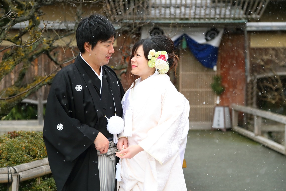 京都・中尾写真場が撮影した「和装ロケーションフォト」の写真