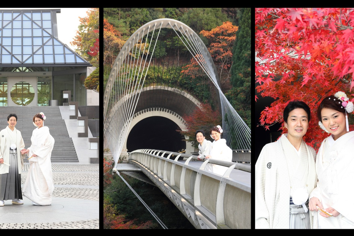 京都・中尾写真場が撮影した「和装ロケーションフォト」の写真