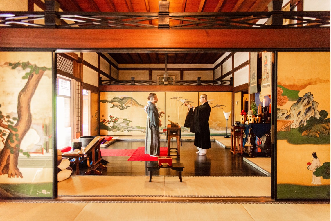 Kaiが撮影した「京都の寺院での結婚式」の写真