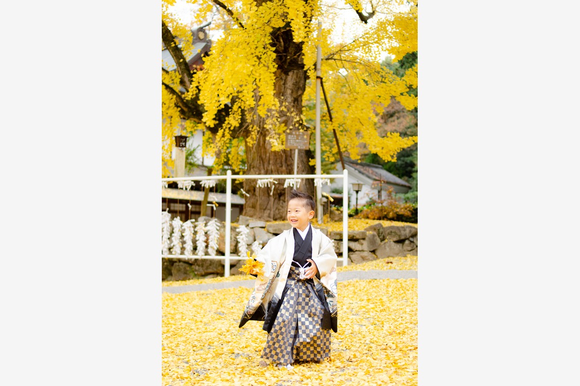 井上が撮影した「七五三撮影@岡山」の写真