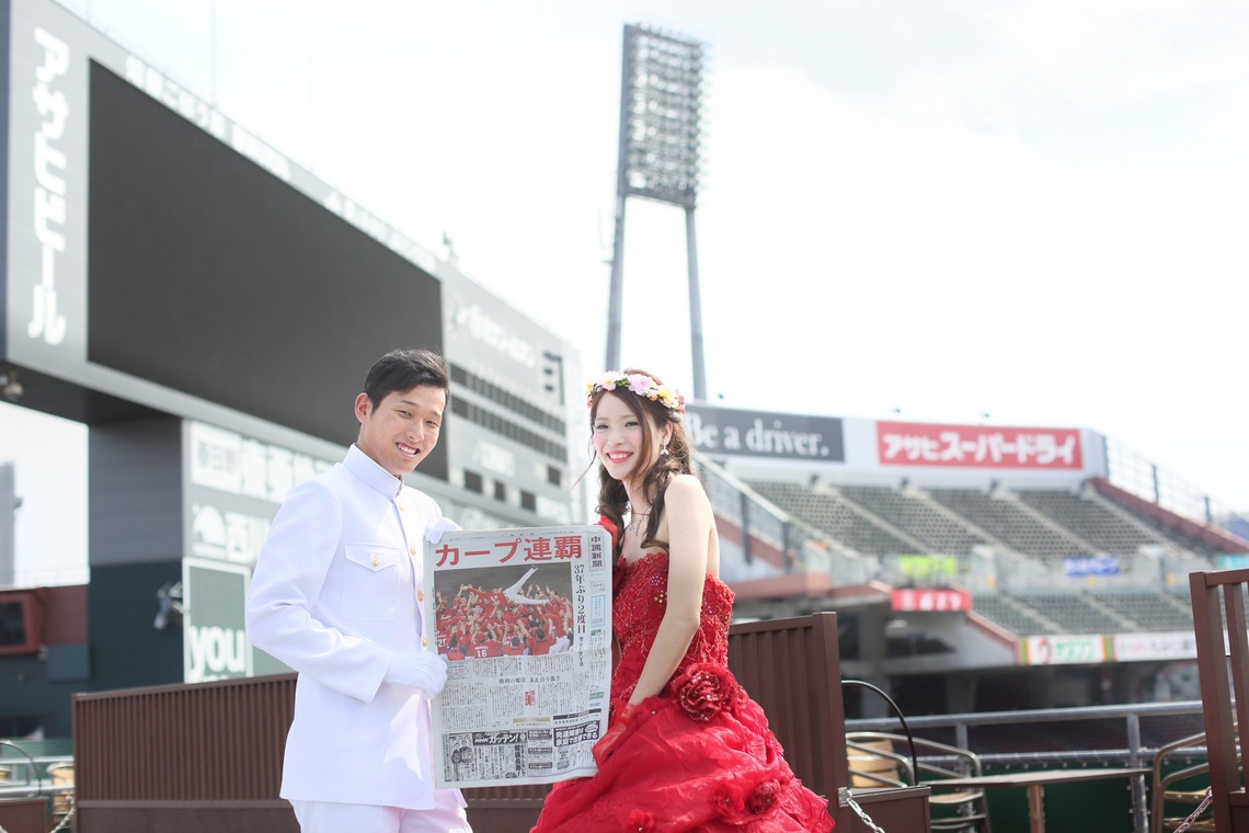 KIKIウェディングが撮影した「マツダスタジアム」の写真