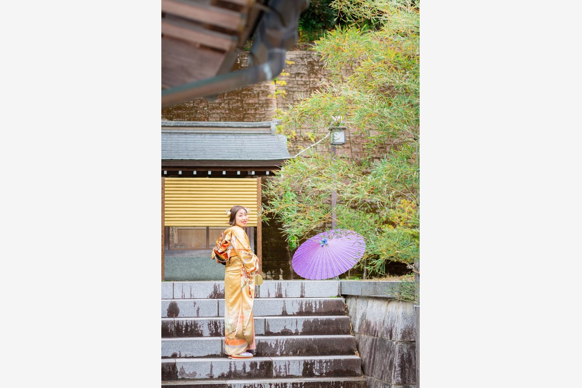 多田正子が撮影した「成人式前撮り」の写真