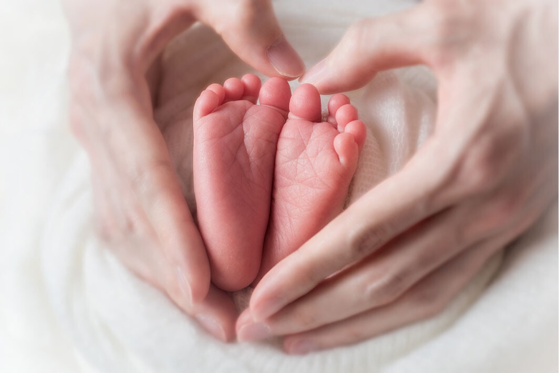 AXiS Photo Servise 藤井靖史が撮影した「ニューボーンフォト」の写真