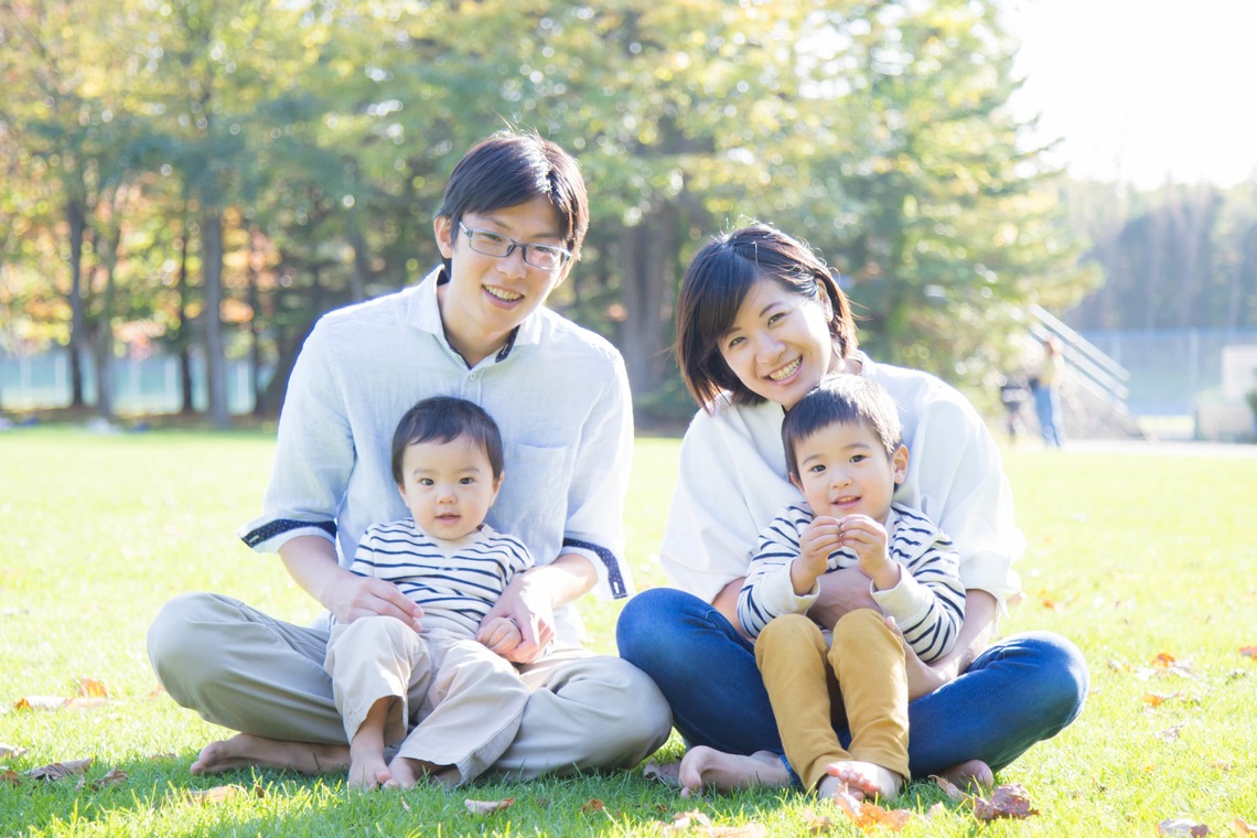 Happy with Photosが撮影した「家族写真・年賀状写真＠札幌市清田区・平岡公園」の写真