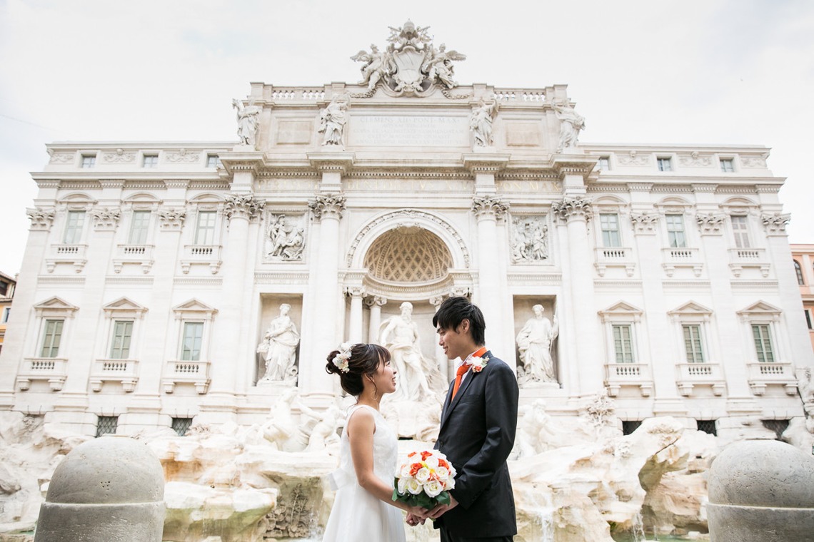 Kyoko Ide Photographyが撮影した写真のアルバム「ローマフォトウェディング- スペイン広場、トレビの泉、パンテオン、ナボーナ広場」