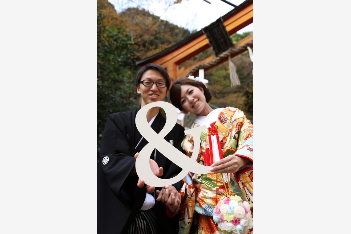 スマイルハンターが撮影した「ウェディング前撮り和装」の写真
