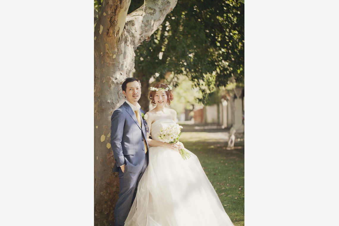 Rina Smile Photography（Rina Kakioka Kusters）が撮影した「海外ウェディング@Brighton Beach, Melbourne」の写真