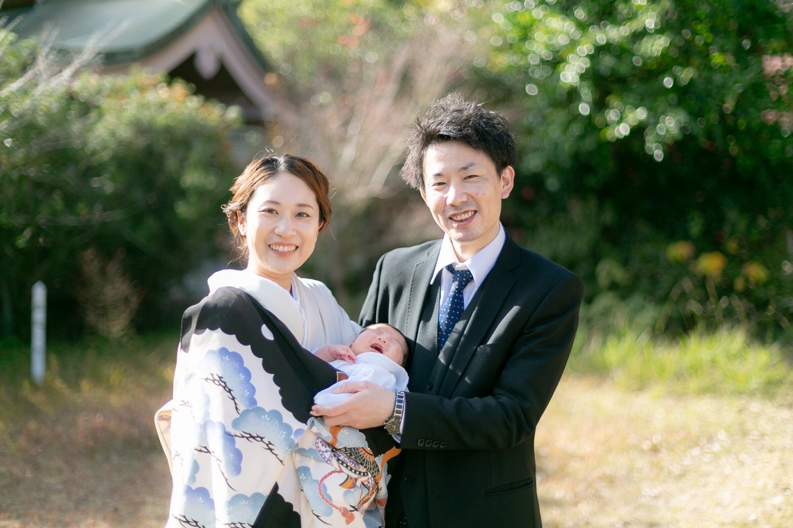 隈元智子が出張撮影した家族写真(キッズ,ベビーフォト)などが写った「ロケーション」の家族写真