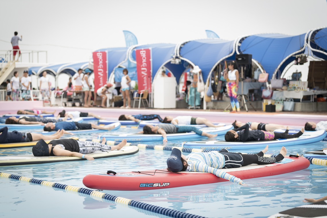 長濱崇が撮影した「サップヨガイベント/大磯ロングビーチ」の写真