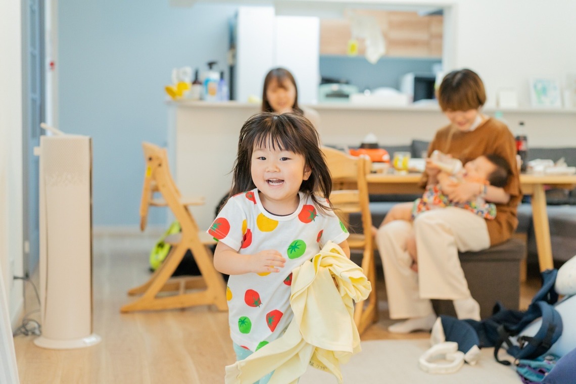 木下美幸が出張撮影した家族写真(キッズ,ベビーフォト)などが写った「ファミリーフォト」の家族写真