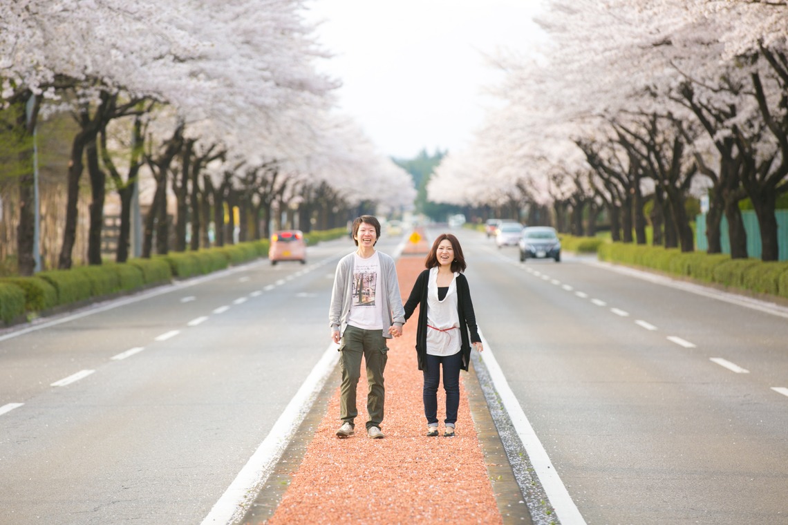 キタノフォトオフィス (北野尚史)が撮影した写真のアルバム「桜エンゲージメントフォト」