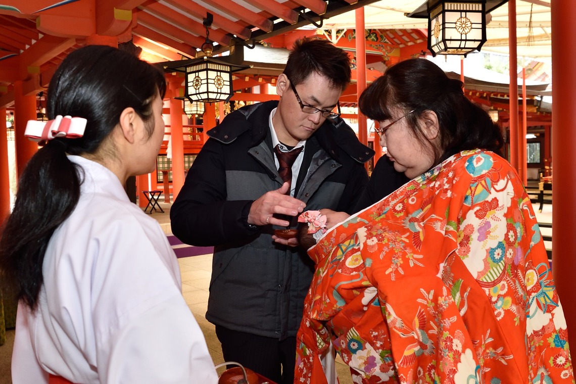 梶田　誠が撮影した「神戸生田神社　宮参り」の写真
